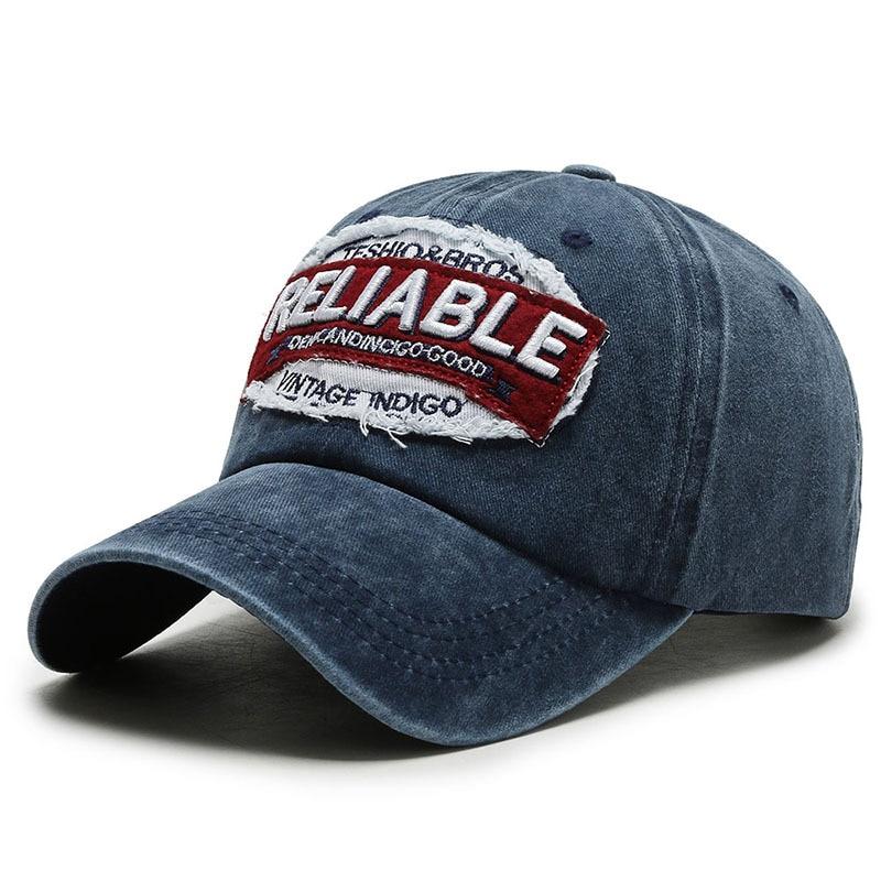 NORTHWOOD Baumwolle Herren Baseball Cap Damen Dad Hat Trucker Caps Snapback Verstellbare Herren Sommer Cap 56-60 cm navy blau
