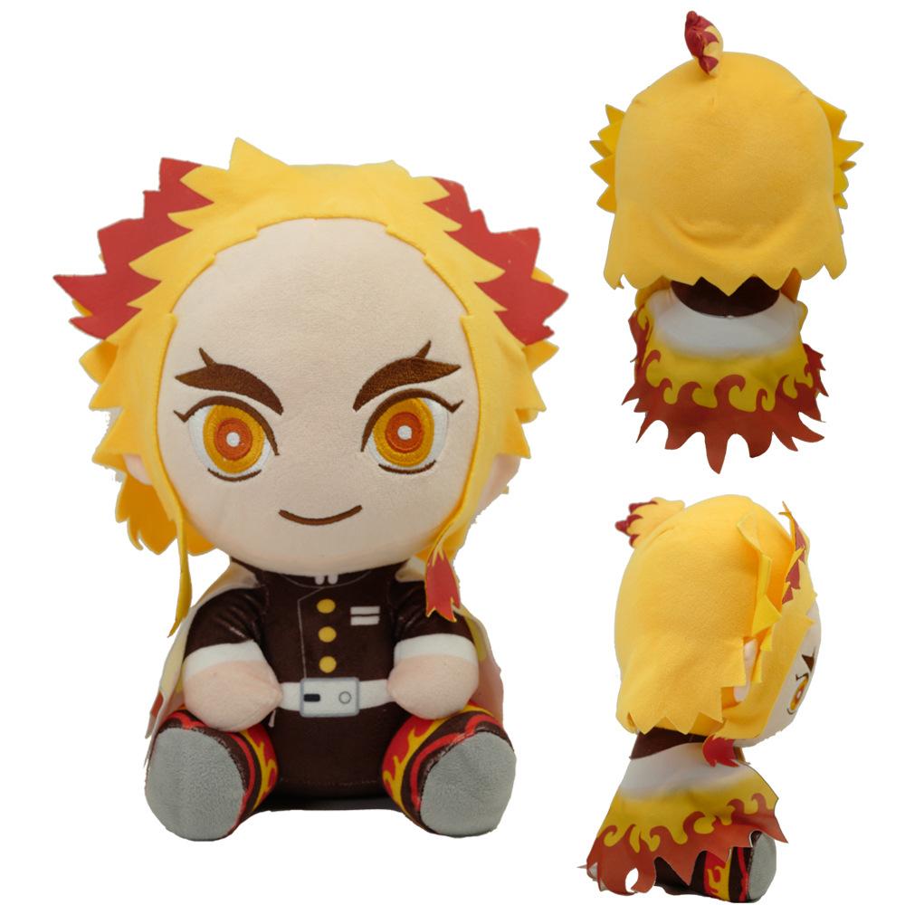 Devil's Blade Anime Plüsch Stofftier Niedliche Dolsl Demon Slayer Manga Puppe Kimetsu No Yaiba Tanjirou Nezuko Kindergeschenk Dekor 20cm