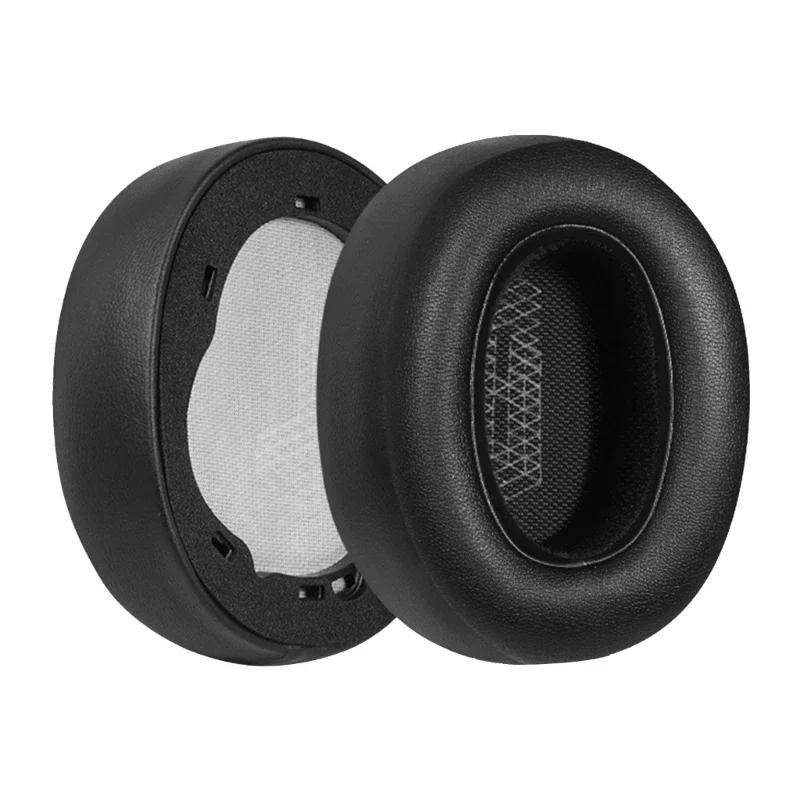 2 Stück Weiche Ohrpolster für Jbl Live 650BTNC 660 E65BTNC Kopfhörer Memory-Schaum Ohrmuscheln Headsets Leicht Auszutauschendes Ohrkissen