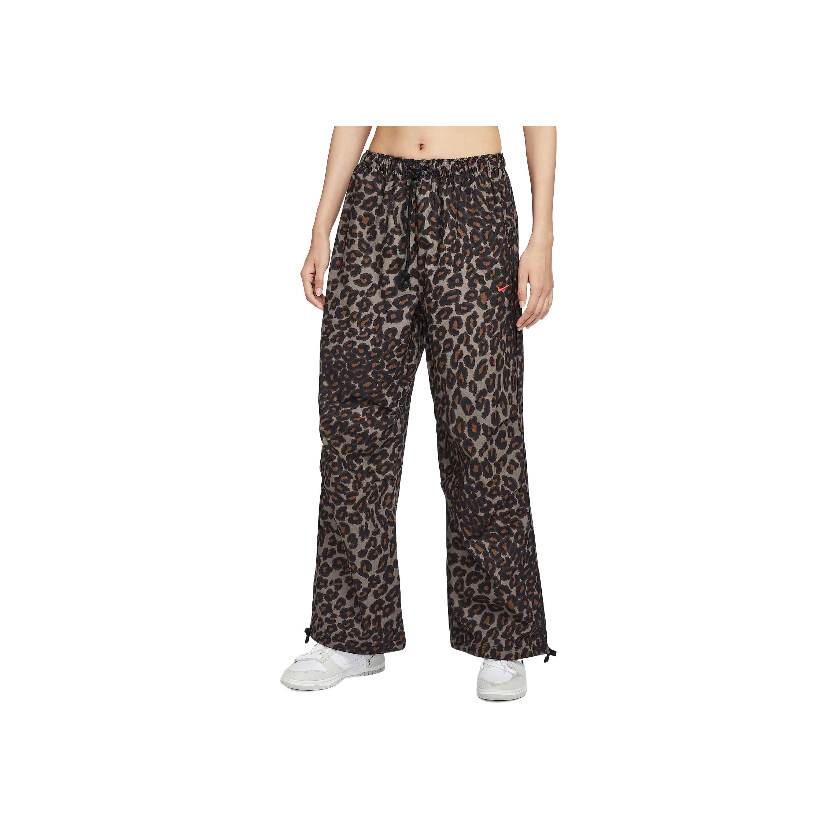 Nike Sportswear Leopardendruck Bequeme Freizeit Hose Damen Hose IO0479010 M