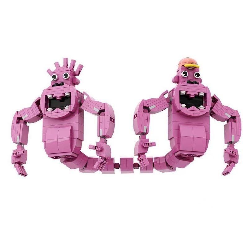 Garden Of Banban 4 Block Garten Of BanBan Figur Spielzeug 3 Ban Ban Brick Tall Victor Harajuku Tamata Silent Nabnab Kindergarten 2 1 bordeaux