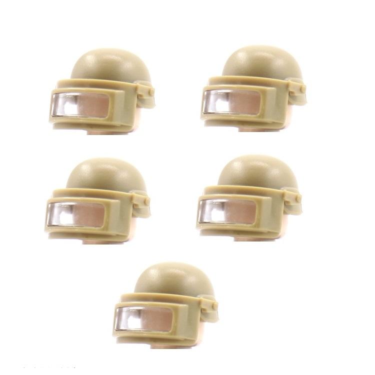 5-teiliges Set Militär-Minifiguren-Zubehör Spezialeinheiten Weste MOC SWAT Soldat Blöcke Ziegel Modellbausätze Lernspielzeug