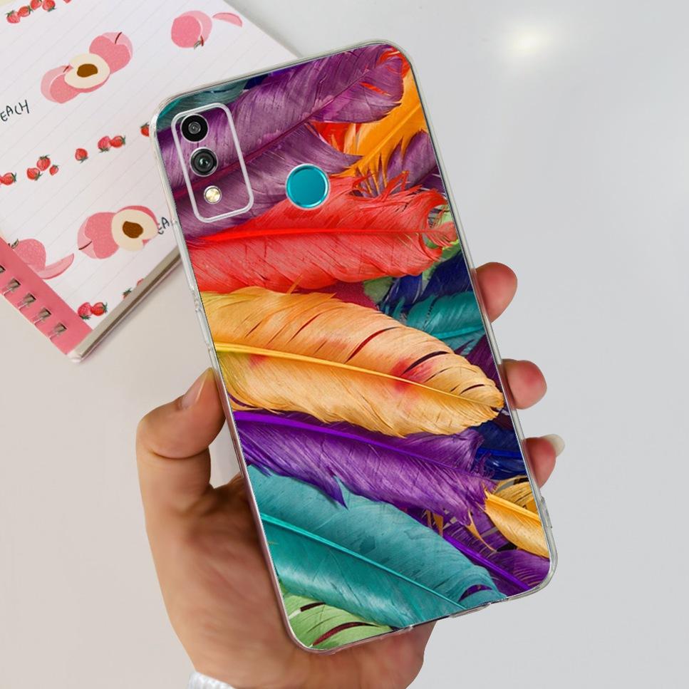Für Honor 9X Lite JSN-L21 Hülle Astronaut Schönes Mädchen TPU Weiches Silikon Klare Abdeckung Für Huawei Honor 9X Lite Handyhülle Fundas Honor 9X Lite
