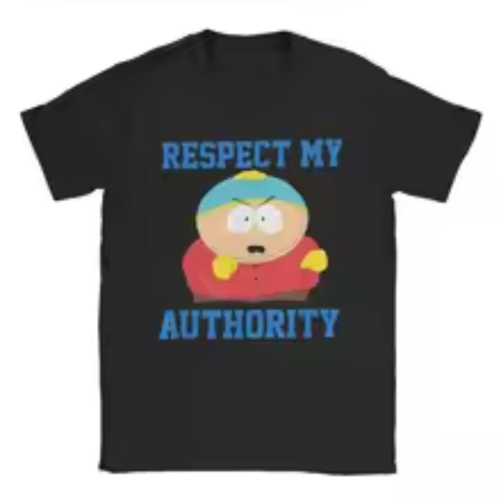 Neues Crazy South Park Comic Comic Print Grafik-T-Shirt Herren- und Damen-Kurzarm-T-Shirt Herrenbekleidung Harajuku Streetwear XL