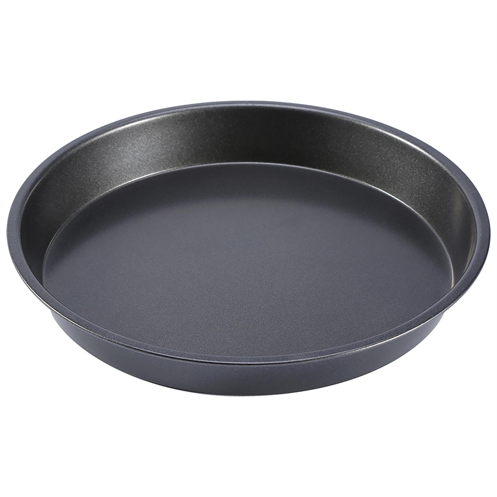 9 zoll Carbon Stahl Antihaft Runde Pizza Pan Mikrowelle Backen Gerichte Pfannen Pie Tray Backen