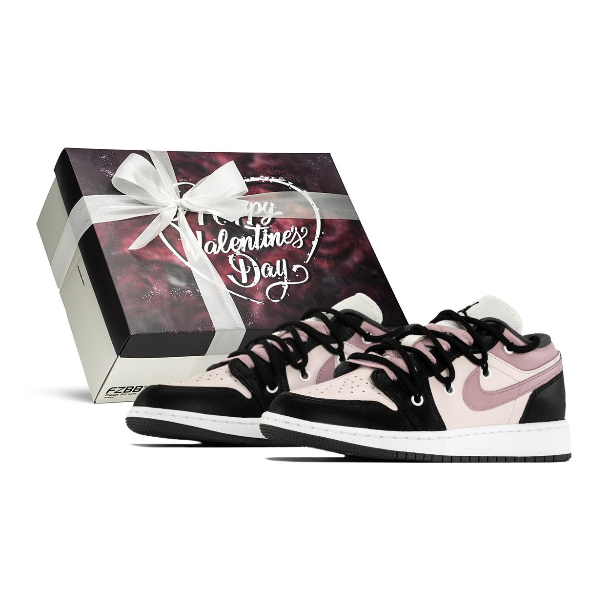 Jordan Air Jordan 1 Dämpfung Rutschfest Abriebfest Höhenverstellbar Niedrig geschnitten Vintage Basketballschuhe 553560-053(TeamA-S-BOX) 36 gray