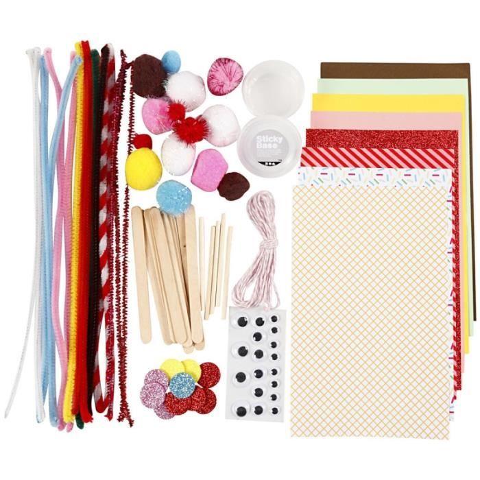 Kreativset - Süßigkeiten - Mehrfarbig - Bastelarbeiten - Für Kinder ab 3 Jahren