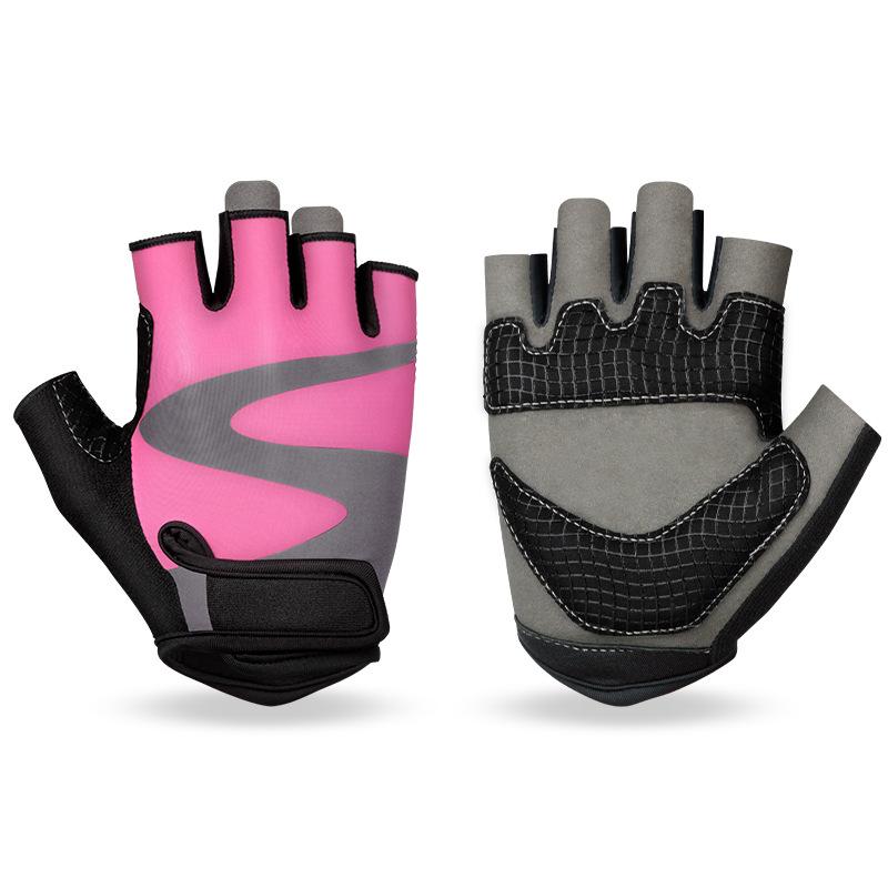 Sommer Radhandschuhe Rutschfest Abriebfest Herren und Damen Outdoor Fahrrad Rennrad Mountainbike Halbfinger Sporthandschuhe XL