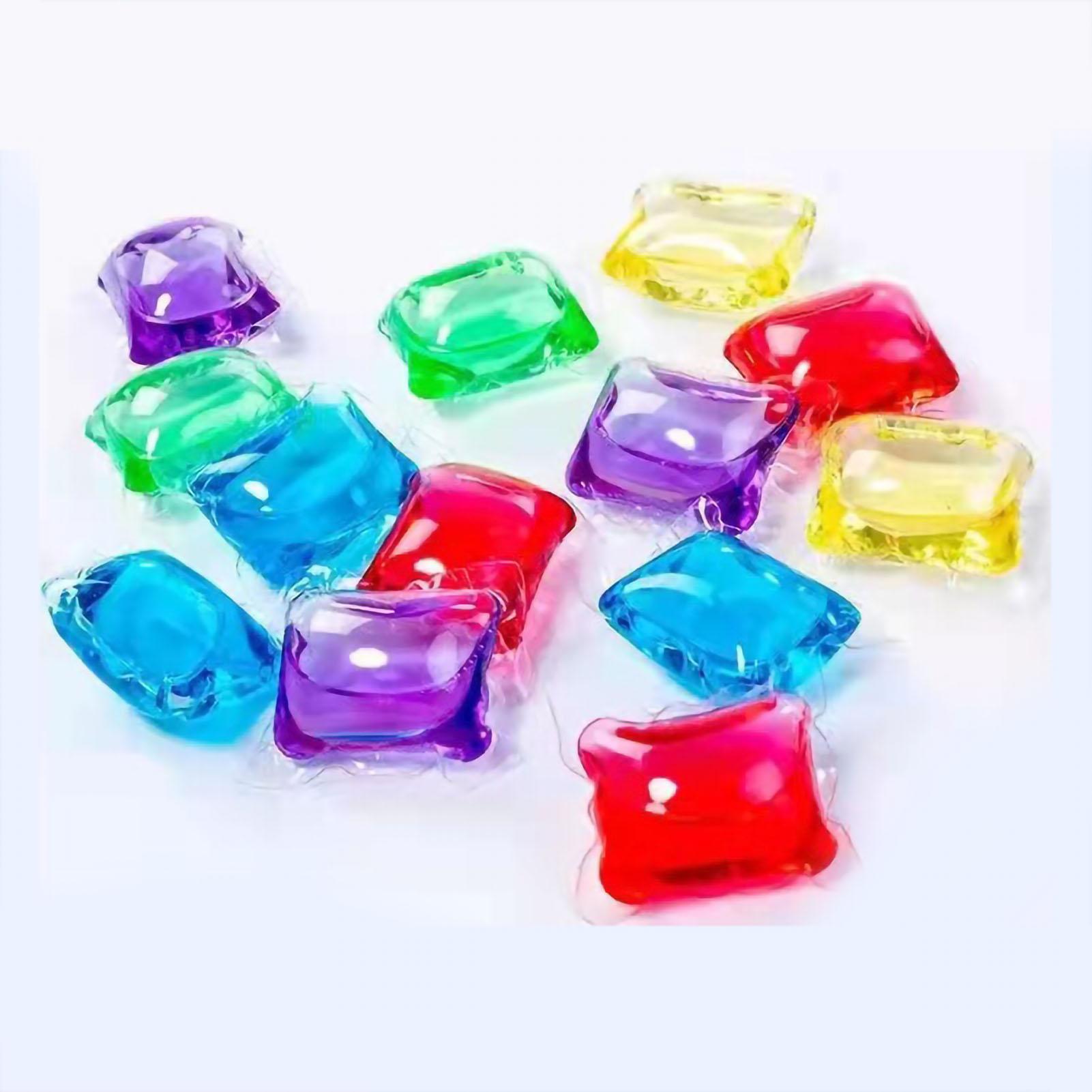 100 Stück Waschmittel Gel Perlen Lang Anhaltender Duft Badezimmer Gel Perlen Waschen Kleidung Gel Perlen für