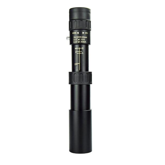 10-300x40 Professionelles Monokular-Teleskop HD Leistungsstarkes tragbares Fernglas Zoom Hochwertiges BAK4-Prisma Wasserdicht für Camping