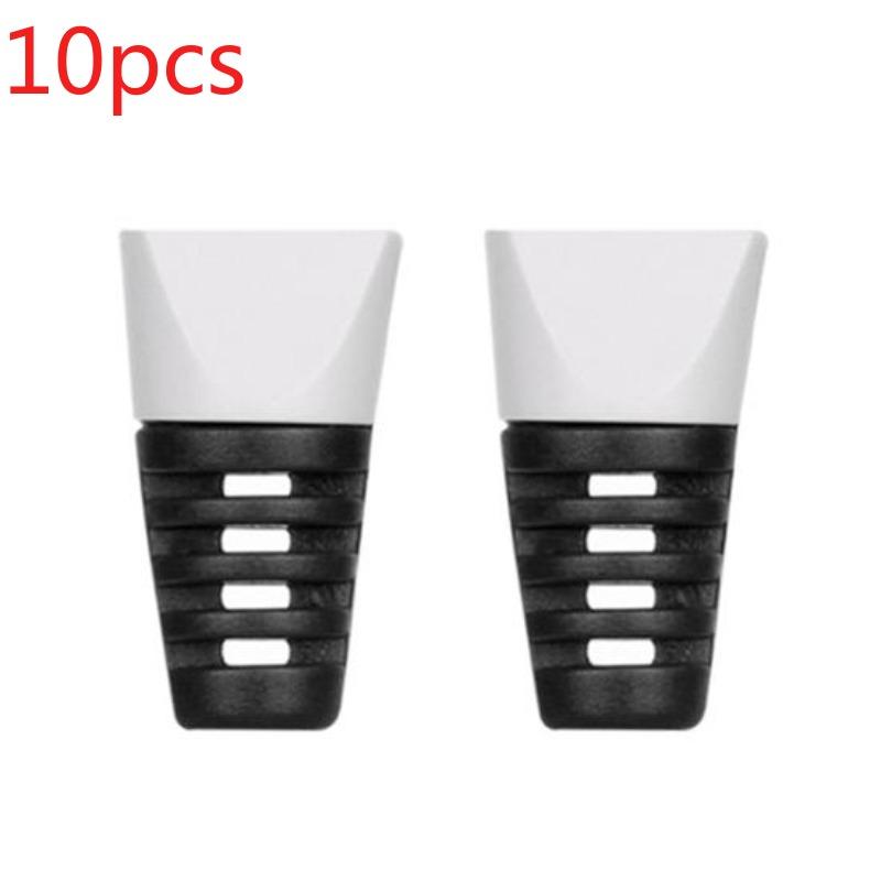 2 Stück/10 Stück Kabelschutz Universal Anti-Bruch PVC Handy-Ladegerät Ladekabel Handyzubehör 10pcs schwarz