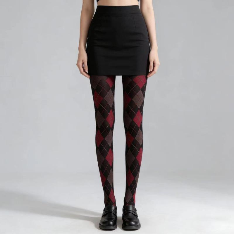 Karostrümpfe Strumpfhosen Damen Retro Jk Japanischer Stil Oberschenkelhohe Strümpfe Dessous Sexy Strümpfe Lolita Mädchen Strumpfhosen Strumpfhosen One Size black