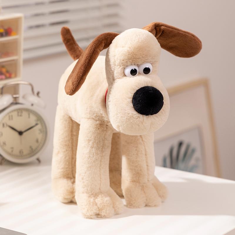 Original Wallace und Gromit Plüschtiere Anime Niedlicher Welpe Stoffpuppen Kawaii Heimdeko Kindergeburtstag Geschenkbeutel Anhänger