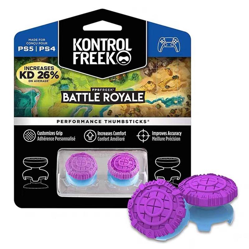 Freek Galaxy Fps Für Playstation Ps4 High-Rise Analogstick Ps5 Joystick Controller Performance Command Stick Spiel Silikonkappe dunkelviolette