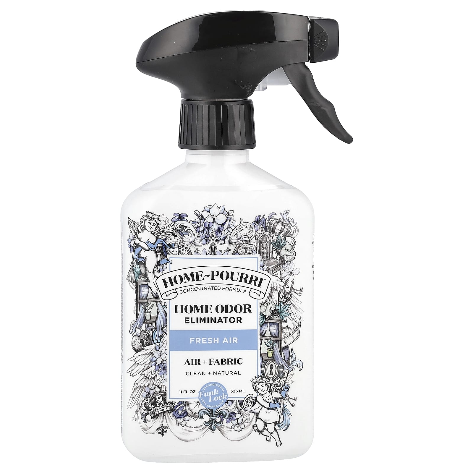 Poo-Pourri, Home-Pourri™ Luft + Textil, Geruchseliminierer für Zuhause, Frische Luft, 325 ml (11 fl oz)