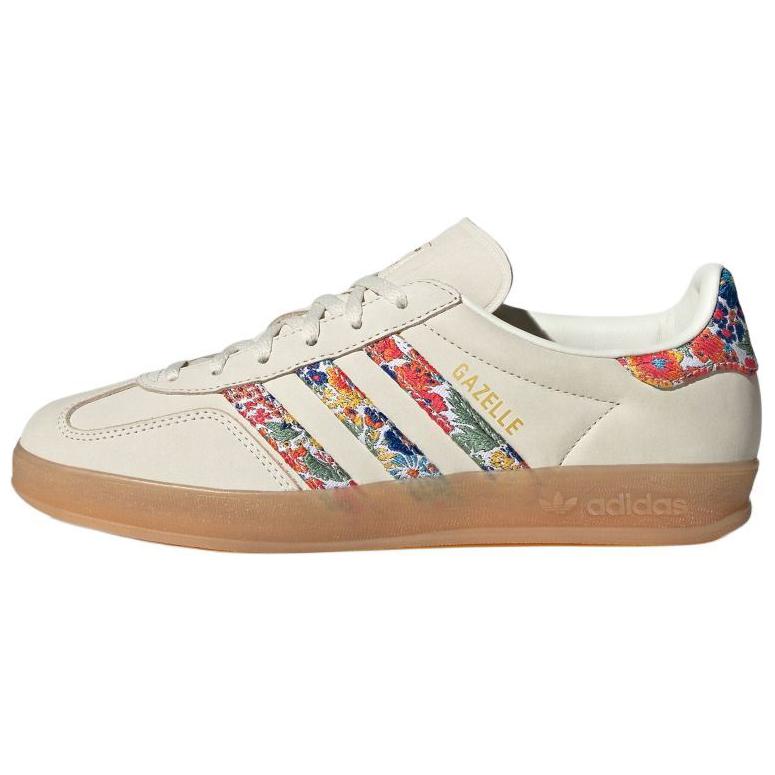 Adidas Liberty London X Adidas Damen Gazelle Indoor 'Floral Embroidery Off White' Damen Sneaker JH7370 37⅓ beige