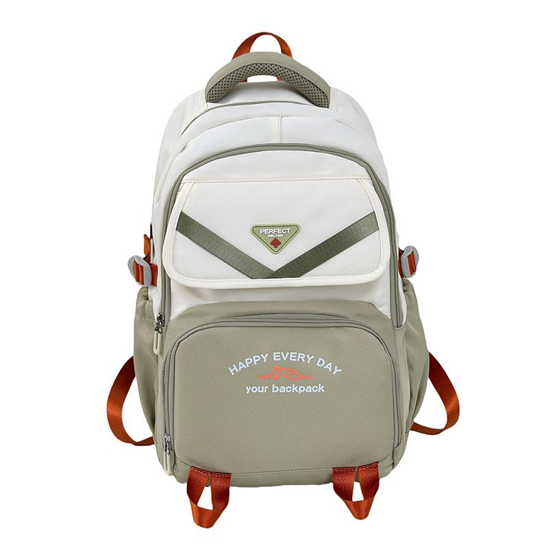 Rucksack Neuer Stil Ins Stil Niedlich Koreanischer Stil Junior- und Oberstufenschüler Schultasche Große Kapazität Einfache Studenten-Schultasche