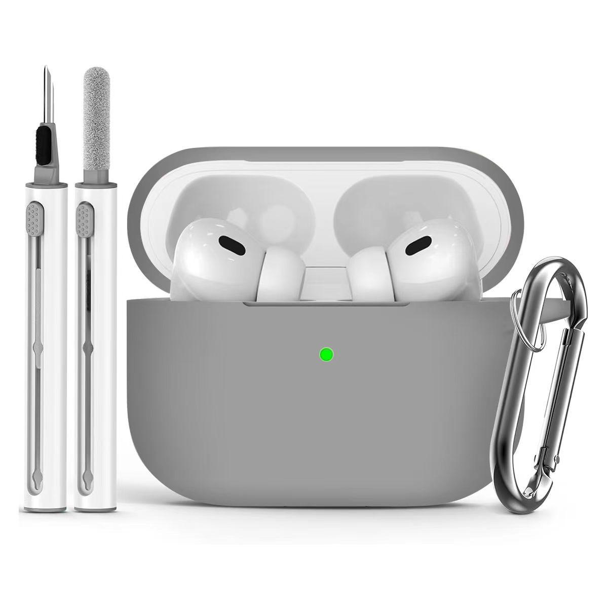 Bestseller AirPods Pro 3 Silikon Schutzhülle, 2025 Modell mit Riemen - Einfarbig Airpods pro 2
