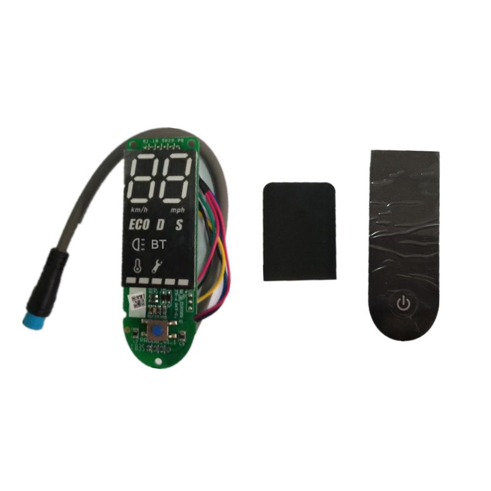 Upgrade M365 Pro Dashboard für Xiaomi M365 Scooter BT Platine mit Bildschirmabdeckung für Xiaomi M365 Scooter M365 Pro Zubehör schwarz
