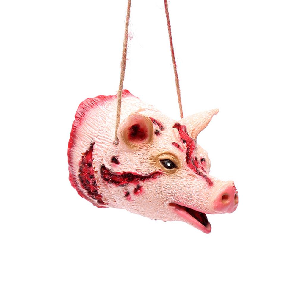 Halloween Hängend Zerfetzt Schwein Maus Spinne Fledermaus Streich Requisiten Halloween Party Gastgeschenke Zubehör Spukhaus