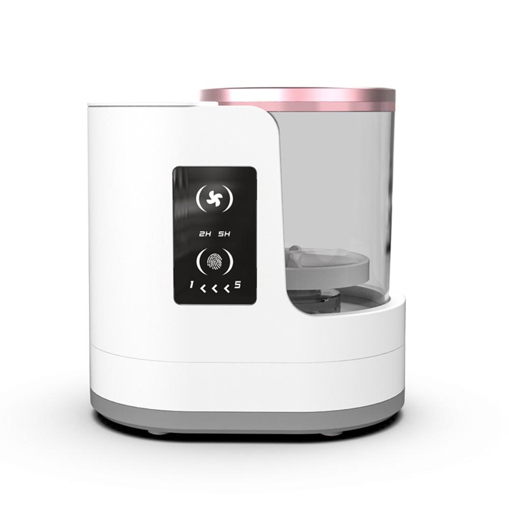 Elektrische Make-up-Pinselreinigungsmaschine mit Make-up-Pinsel-Trockner Automatisches Kosmetikpinsel-Reinigungswerkzeug für Beauty-Make-up-Pinsel weiß