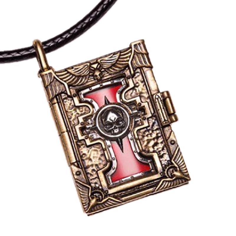 Warhammer 40K Imperial Fists Anime Peripherie Kreative Persönlichkeit Codex Halskette Hochwertiges Zubehör Weihnachtsgeschenke rope