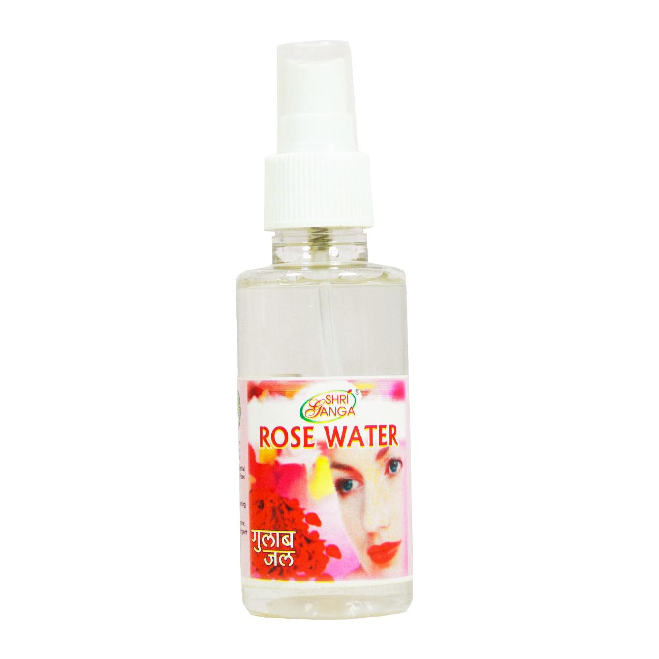 Rosa Wasser (100 ml), Rosenwasser, Shri Ganga Apotheke 5.6875