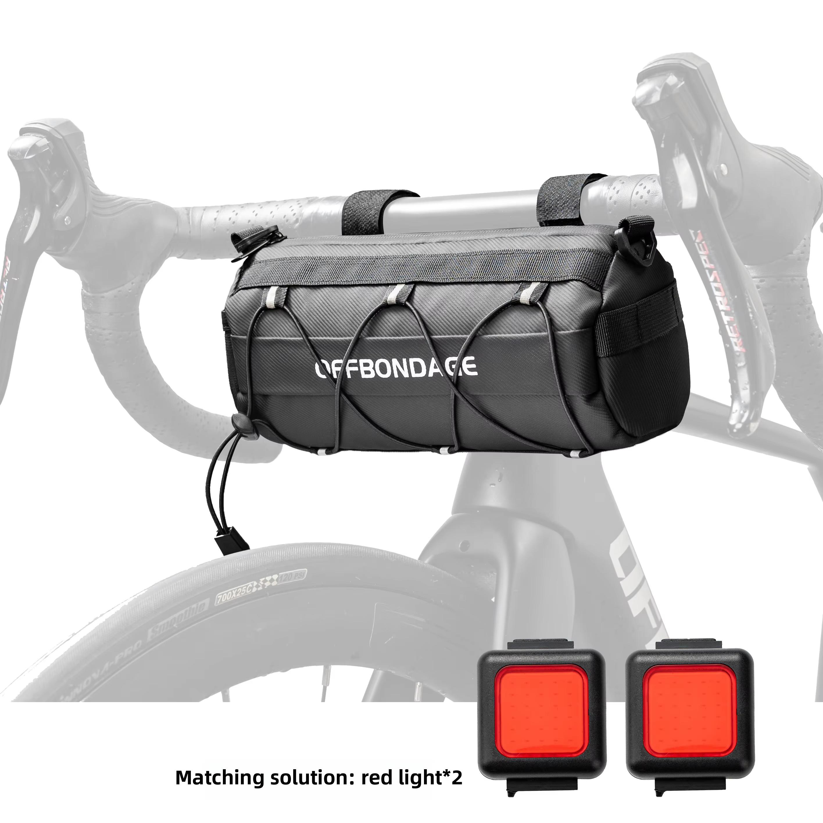 ESLNF Fahrrad Fronttasche Große Kapazität Aufbewahrung Außen Wasserdicht Multifunktionale Fahrtasche Mountainbike Fronttasche Fahrradzubehör
