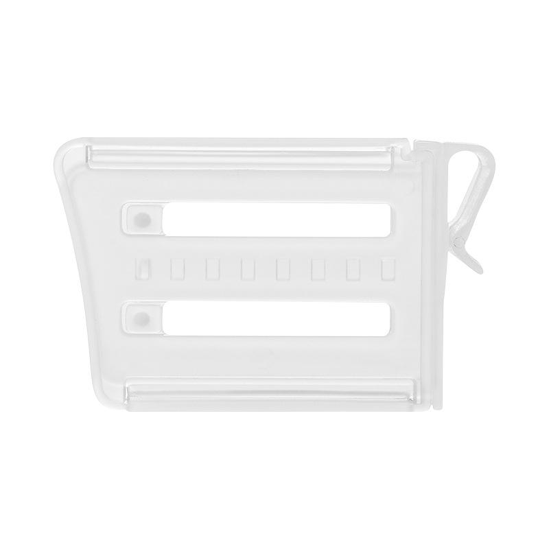 1/4 stücke Gewürz Teiler Kühlschrank Clip-auf Partition Getränke Kühlschränke Lebensmittel Bord Einstellbare Regal Sortierung Buchstütze Seite Tür 1PCS