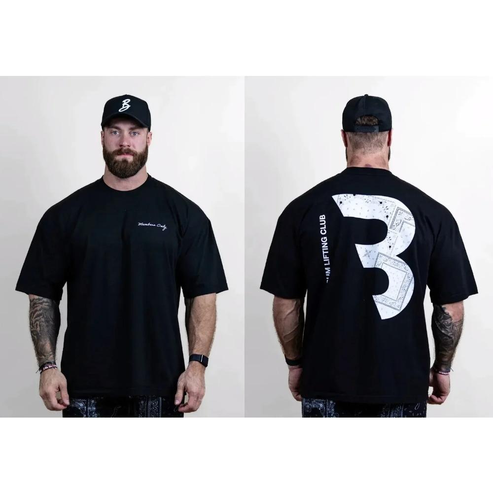 Übergroße T-Shirts CBUM Shirts Workout T-Shirts Merch Camiseta Thavage Herrenbekleidung Fitnessstudio Cbum Fitness Polera Chris Bumstead Raw M