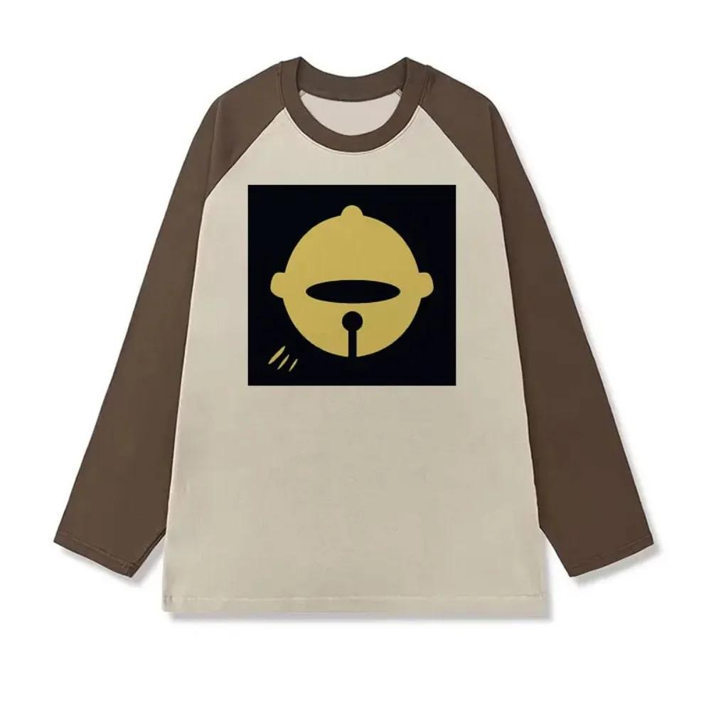 Anime Reze Langarm T-Shirt Cosplay Oversized Vintage Kettensäge Männer Frauen Kleidung Japanisches Manga Tee Kleidung Harajuku Y2k Oberteil 4XL black