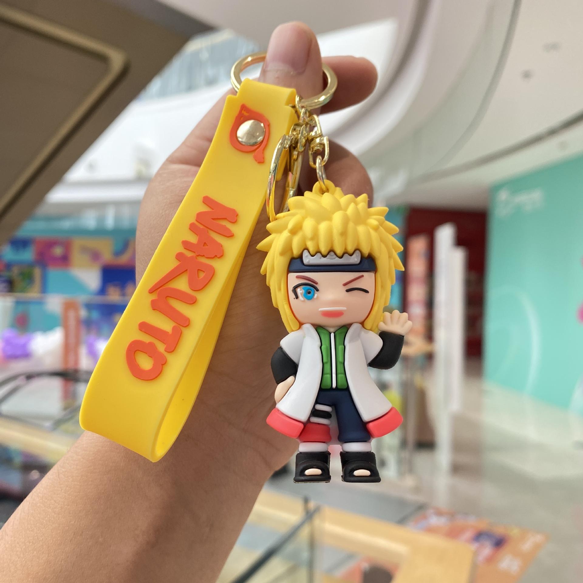 Naruto niedlicher Schlüsselanhänger Uchiha Itachi Anime-Merchandise, Anhänger, Schulranzen, Puppenornamente, Schlüsselanhänger, Männer, Weihnachtsgeschenke