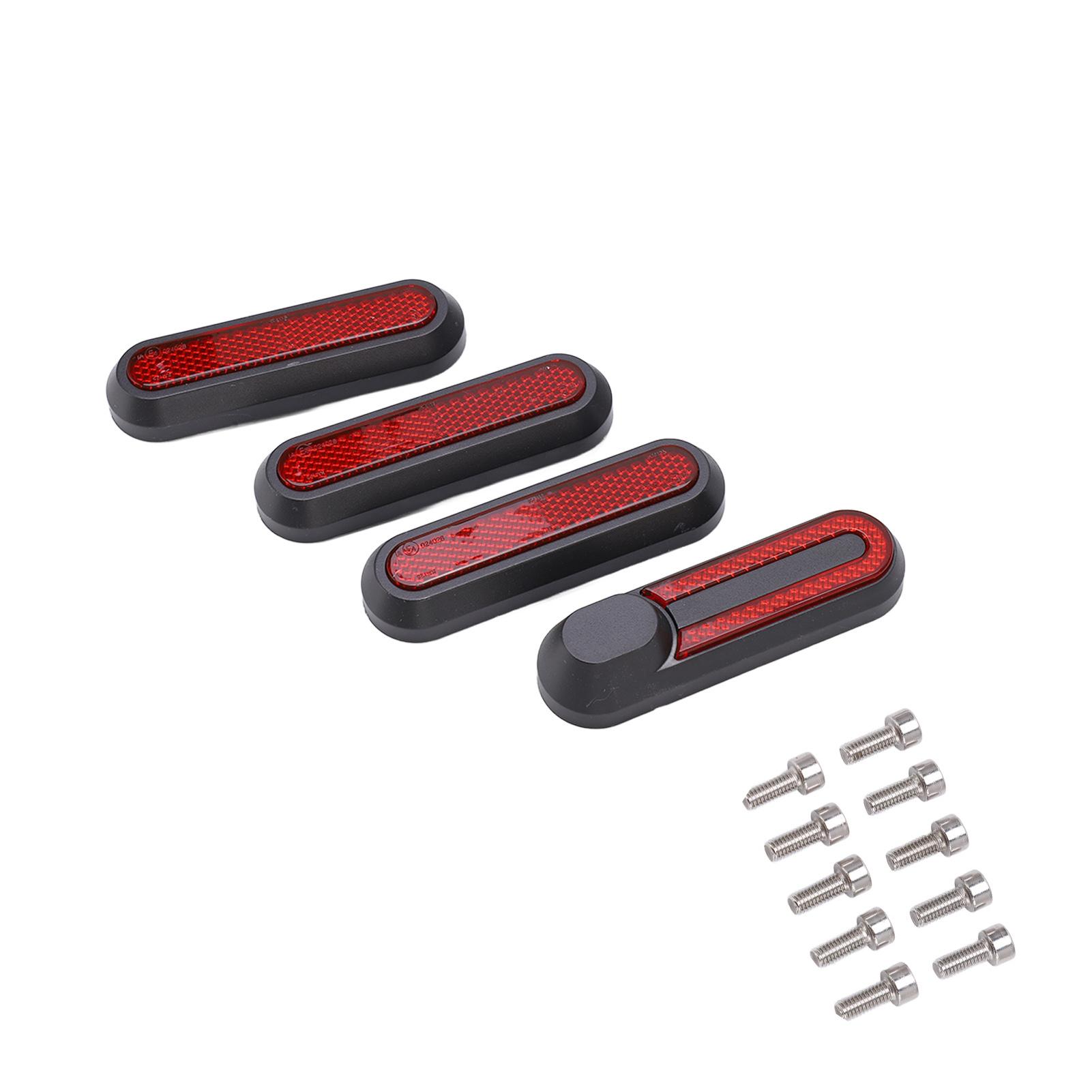 4 Stück Elektroroller Radnabenabdeckungen Sichere Fahrt Einfache Installation Elektroroller Zubehör für