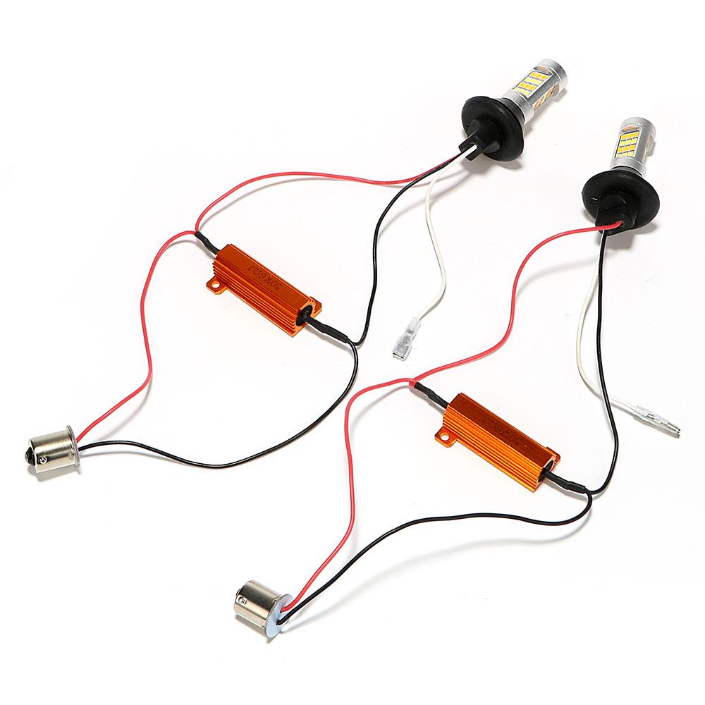 Auto Blinker Licht DC 12V 1156 42 LEDs LED Auto DRL Tagfahrlicht 2 In 1 2 teile/satz Auto Lampen