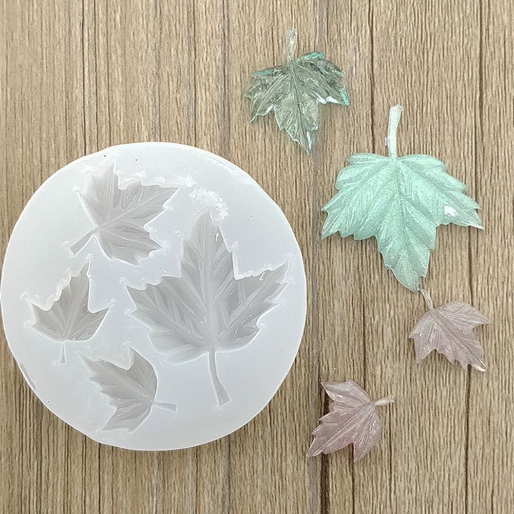 CR Store Ahorn-Halsketten-Anhänger, Schmuck, Blatt, Silikonform zur Herstellung von DIY-Epoxidharz