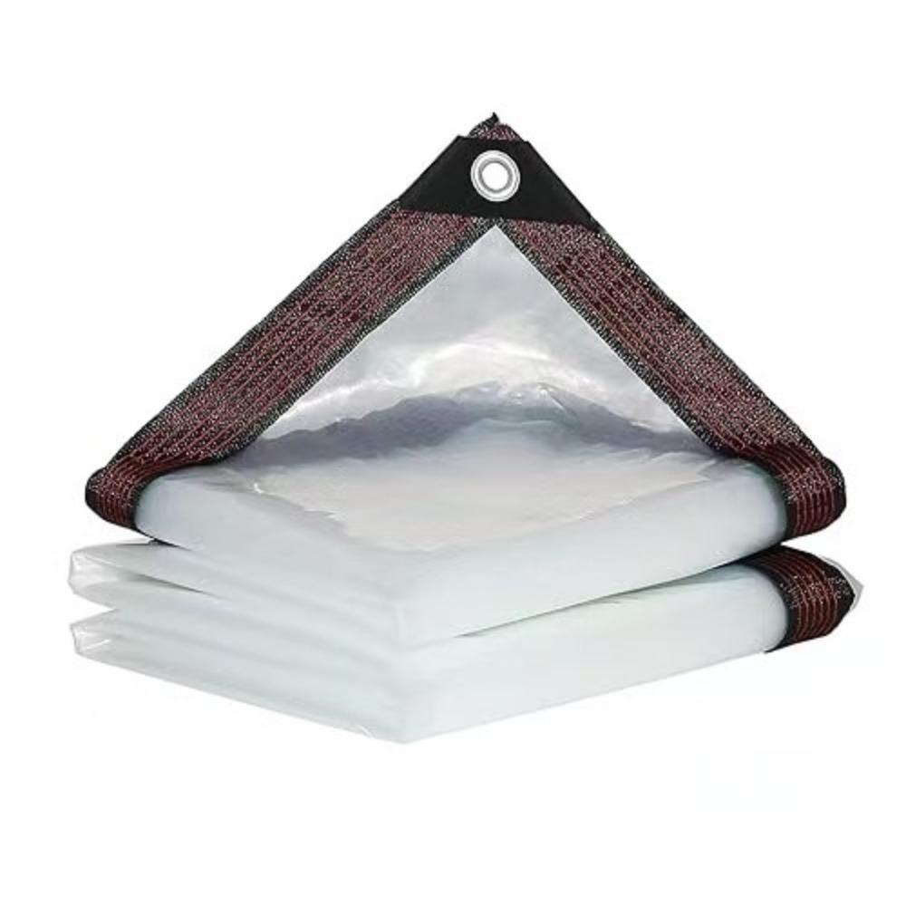Schneesicher Wasserdicht Plane Staubdicht Regendichtes Tuch Transparentes Regencover Veranda Markisen 2x3m transparent