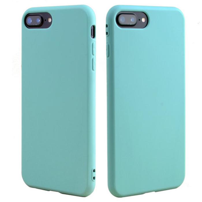 Luxus Silikon Handyhülle für iPhone 11 Pro Max Mini Soft Candy Cover für iPhone iPhone XR XS X 6 6S 7 8 Plus Hüllen For iphone XR hellgrüne