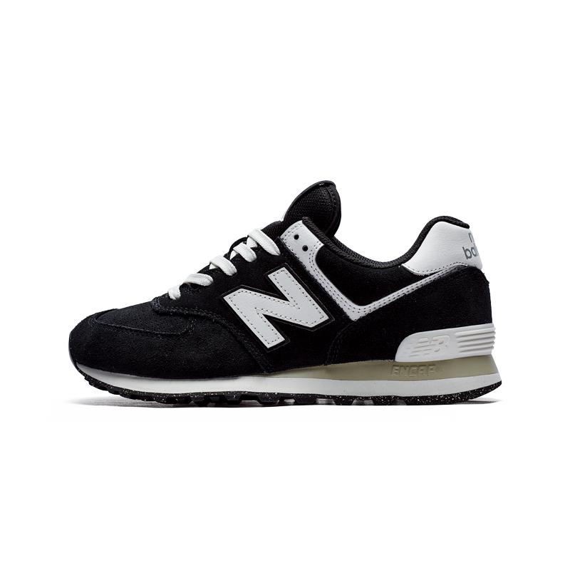 New Balance 574 Schwarz Weiß Unisex Sneaker U574YCE 36 black