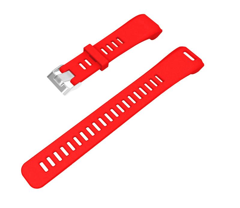 Für Garmin Vivosmart HR Ersatz Weiches Silikon Armband Sportarmband Armband Zubehör Smartwatches Armband Sport Heiß Vivosmart HR rot