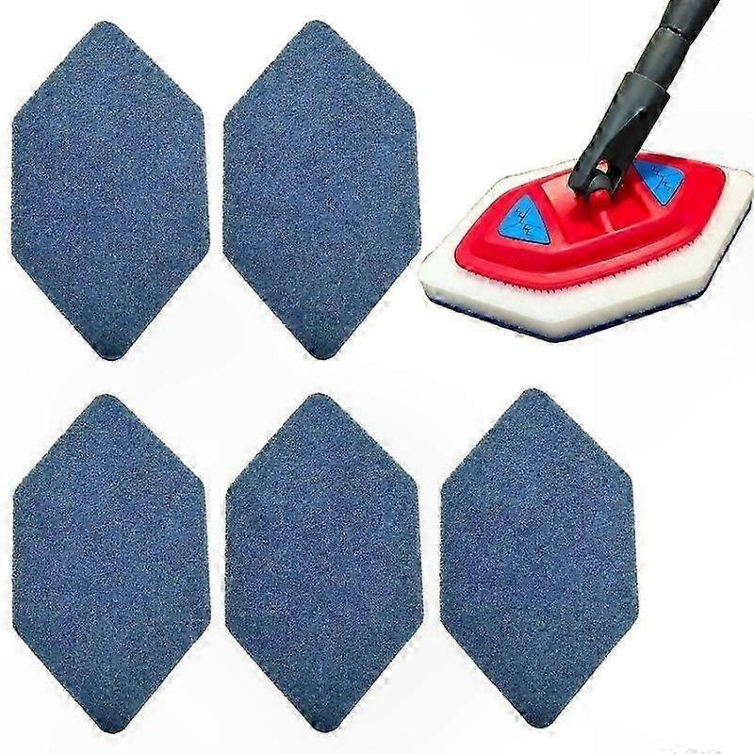 Vileda Badezimmer Magic Mop Ersatzkopf, 5er-Pack Schwamm-Scheuerpads 5pcs