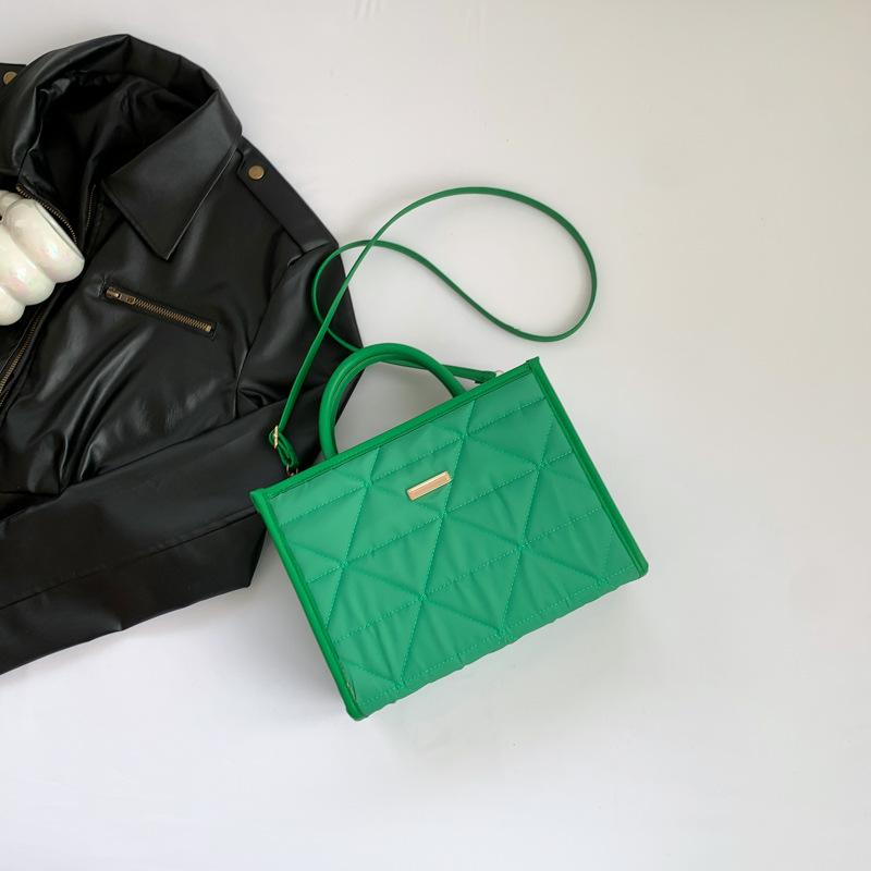 Spring New Fashionable Simple Handbag for Women's Tote Bag Casual and Fashionable Large Capacity Single-shoulder Crossbody Bag blue