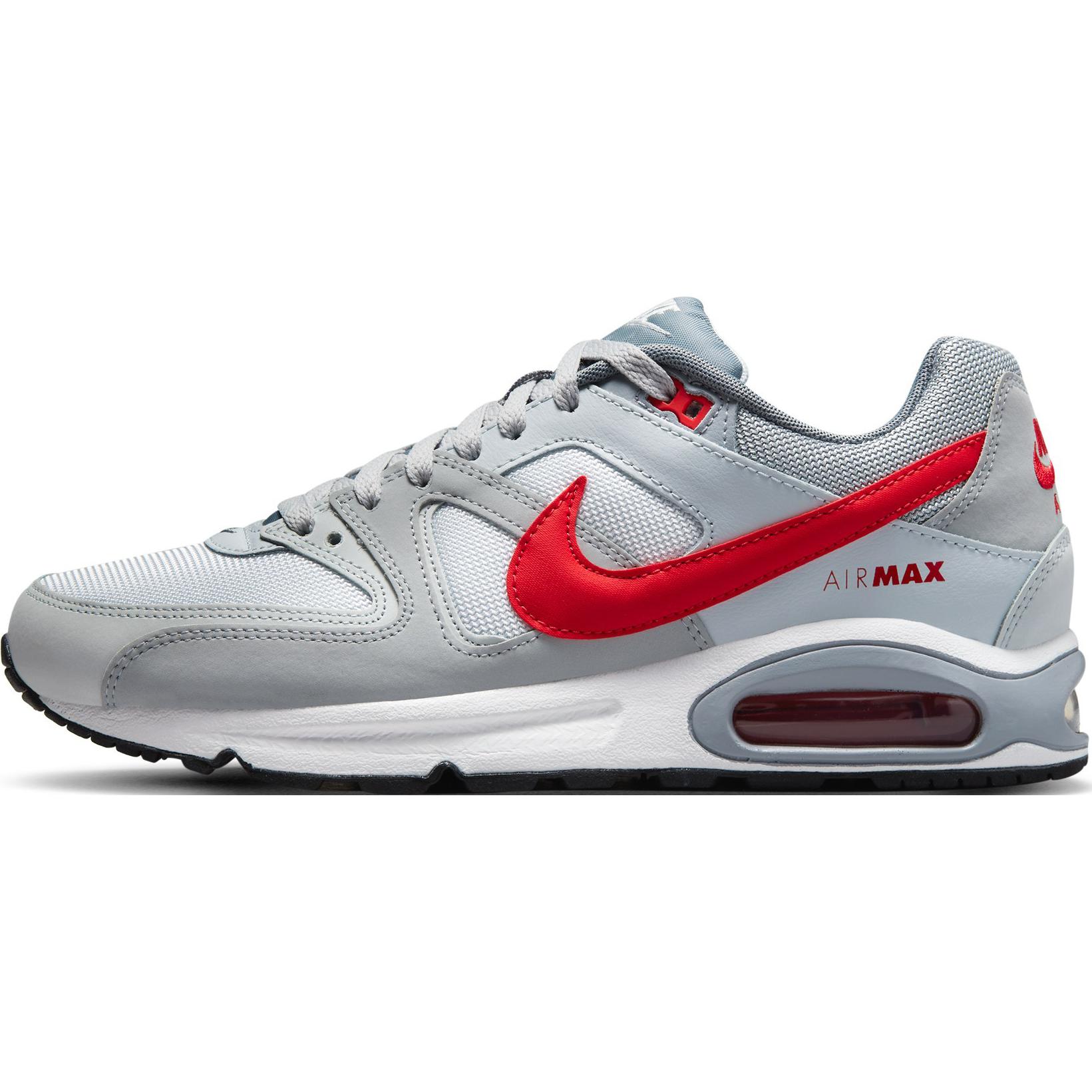 Nike Air Max Command Weiß University Rot Herren Sneaker Pure-Platinum 629993-106 42.5