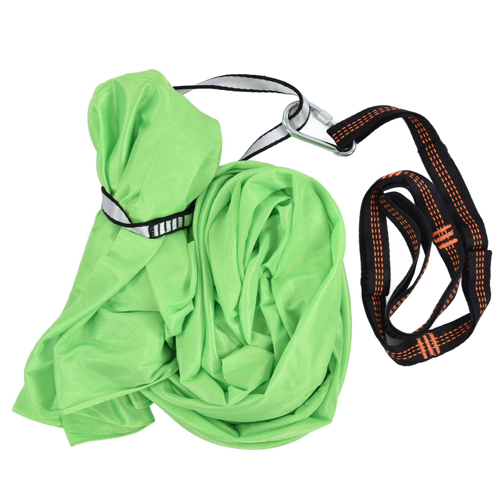 Aerial Yoga Hängematte 1 X 2,8 m Sicher Atmungsaktiv Schmerzlindernd Elastische Kinder-Hängematte für Yoga grün