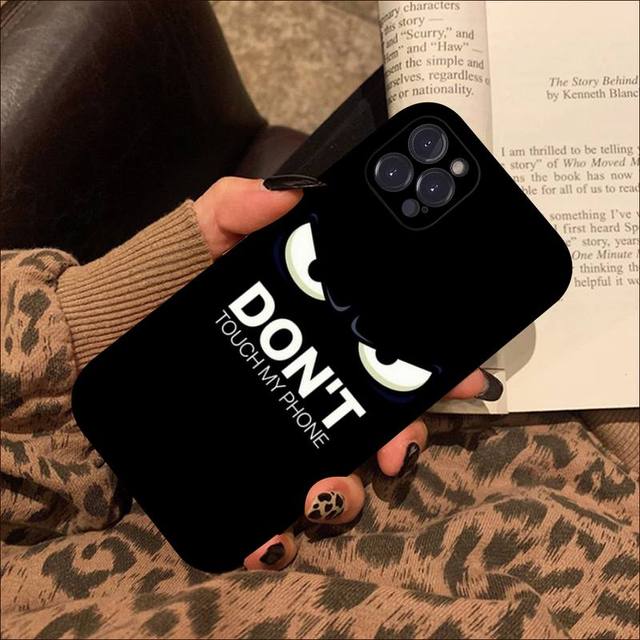 Don 'T Touch My Phone Handyhülle für iPhone 8 7 6 6s Plus X Se 2020 Xr Xs 14 11 12 13 Mini Pro Max Handyhülle For iphone 11 pro