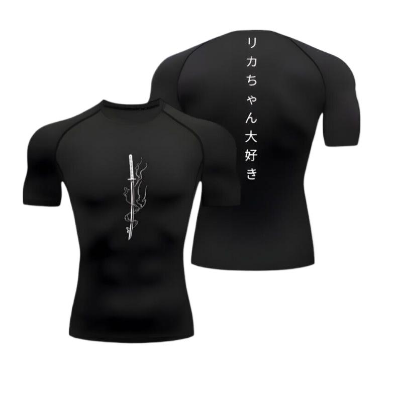 Yuta Kompressionsshirt | Jujutsu Kaisen, Fitnessstudio, Anime, Okkotsu Yuta, Sportbekleidung, Bodybuilding, Gym-Bekleidung, Shirt, Sportkleidung, Yuta Anime, Rika M
