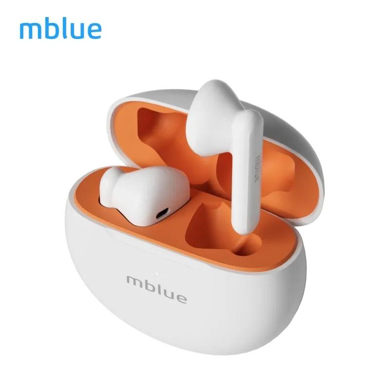 Originale MEIZU mblue AR10 Drahtlose Ohrhörer HiFi Musik Ohrhörer Kopfhörer Sport Wasserdichtes Headset HD Musik Kopfhörer Mit Mikrofon Ohrhörer weiß