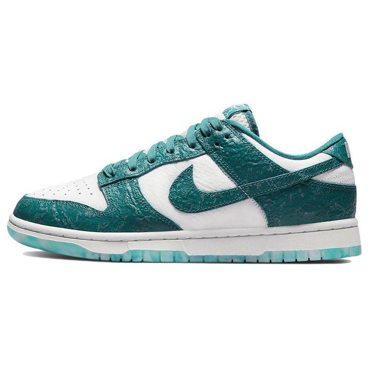 Nike Damen Dunk Low Ocean Damen Sneaker Weiß Summit-Weiß Helles Fichtenholz DV3029-100 35.5