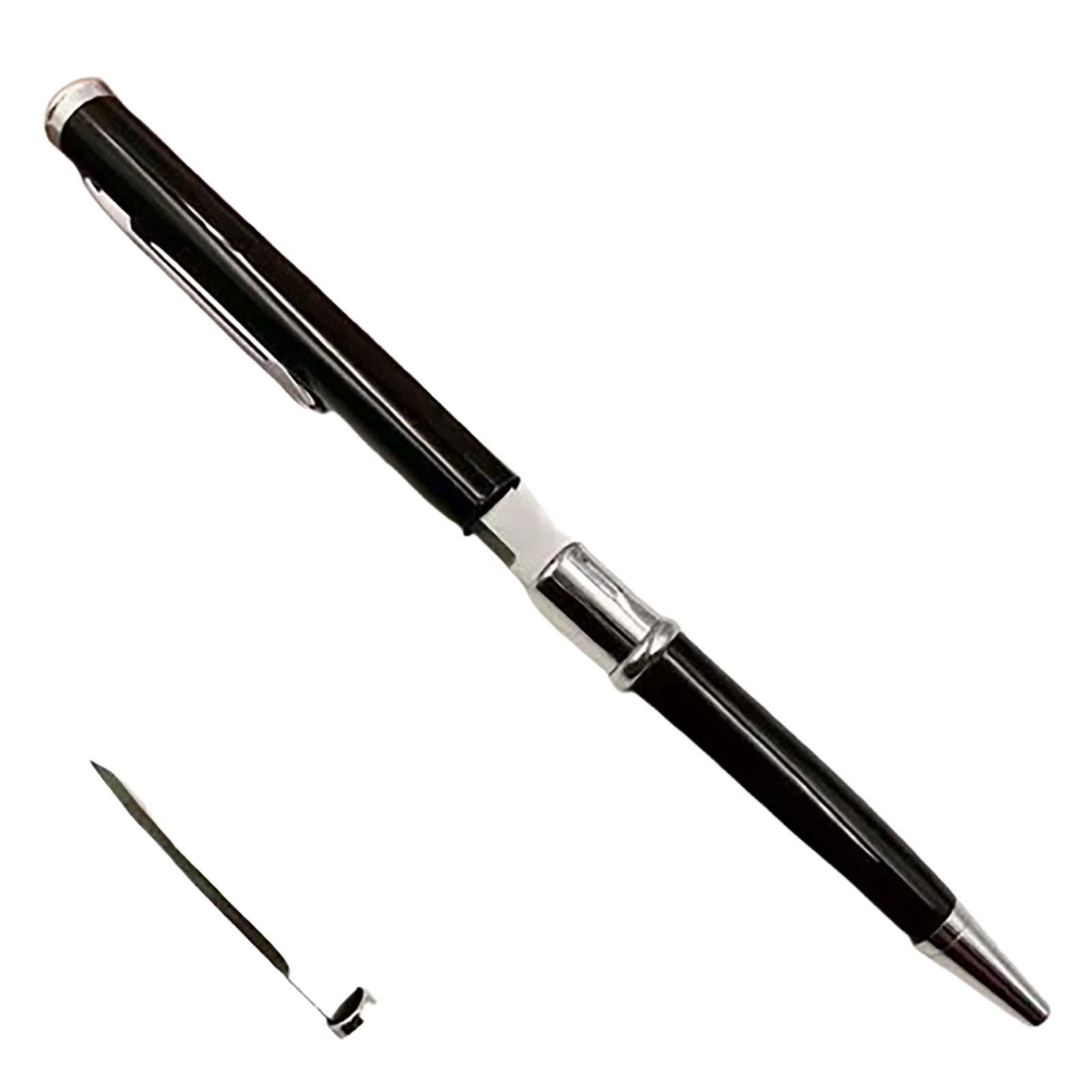 Tragbares Outdoor-Messer, Kugelschreiber, Auspacken, Expresslieferung, Hautschälen, Bus, , Wolf Multifunktionsstift 1ml One Size schwarz