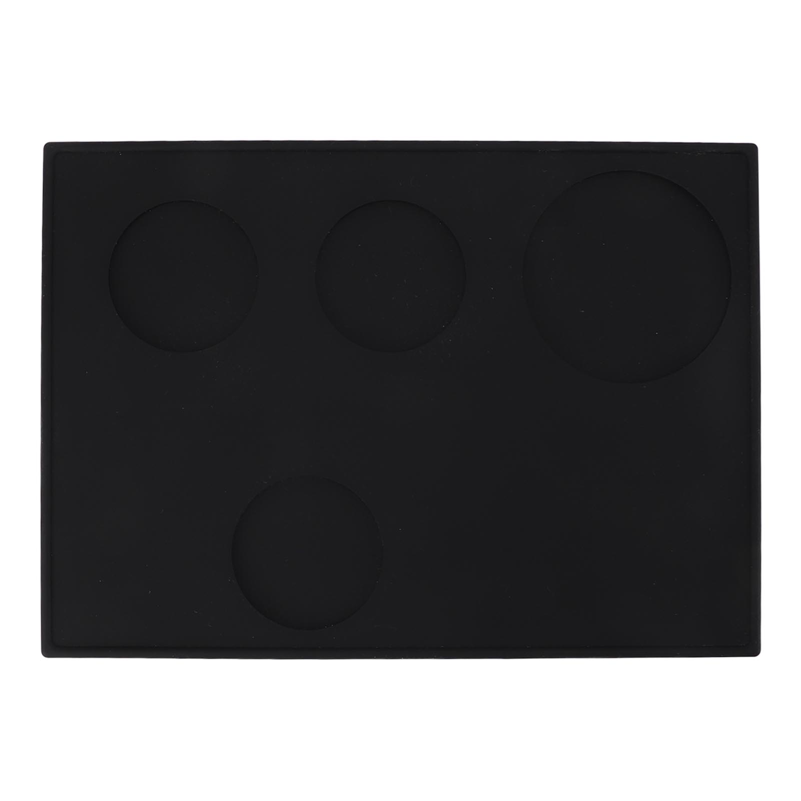Kaffee Tamper Matte Silikon Anti Slip Mehrere Slots Kaffee Tamper Pad für Home Küche Bar Kaffee