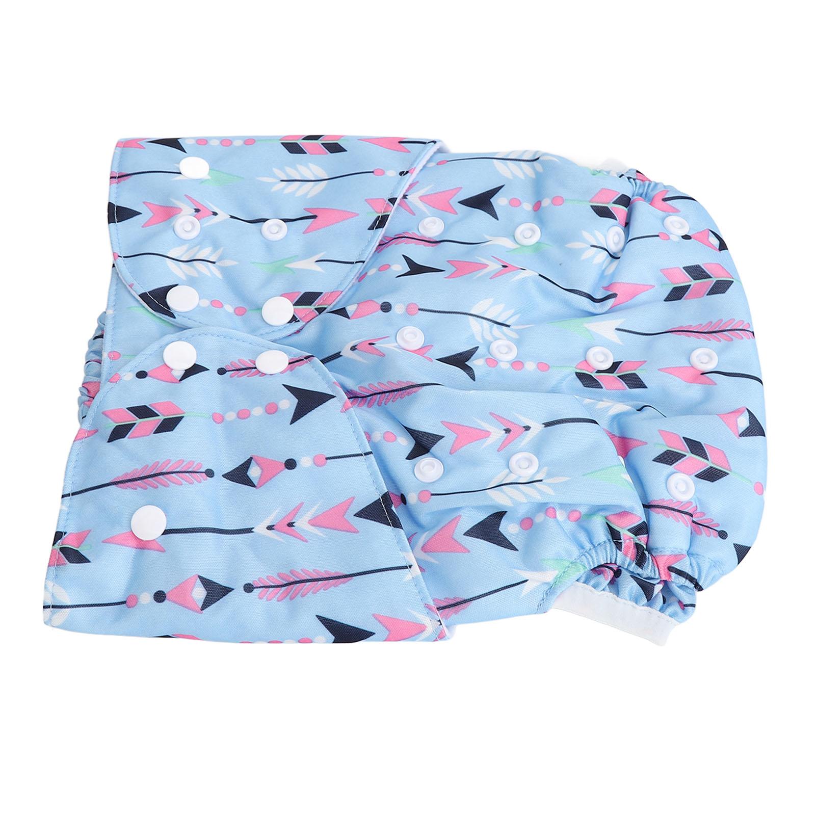 Baby Waschbare Windeln Atmungsaktiv Wiederverwendbar Auslaufsicher Stoffwindeln für 6-10 Jahre alte Kinder B9